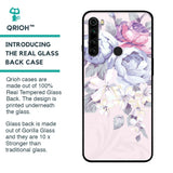Elegant Floral Glass case for Xiaomi Redmi Note 8