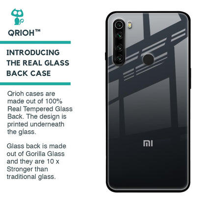 Stone Grey Glass Case For Xiaomi Redmi Note 8