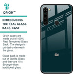 Hunter Green Glass Case For Xiaomi Redmi Note 8
