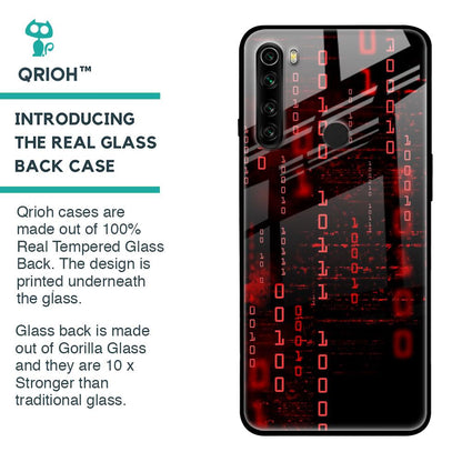 Let's Decode Glass Case For Xiaomi Redmi Note 8