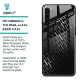 Dark Abstract Pattern Glass Case For Xiaomi Redmi Note 8