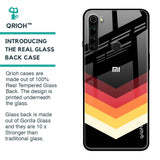 Abstract Arrow Pattern Glass Case For Xiaomi Redmi Note 8