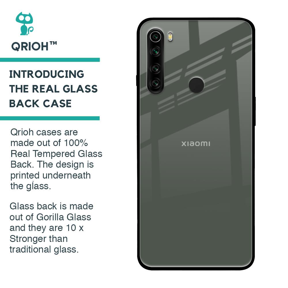 Charcoal Glass Case for Xiaomi Redmi Note 8