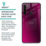 Pink Burst Glass Case for Xiaomi Redmi Note 8