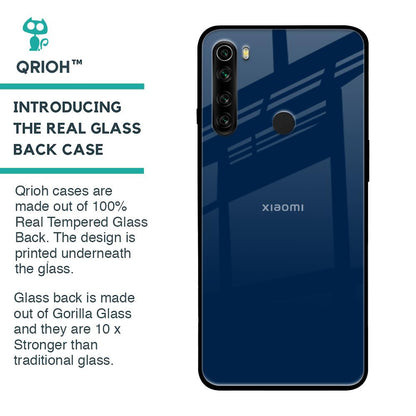 Royal Navy Glass Case for Xiaomi Redmi Note 8