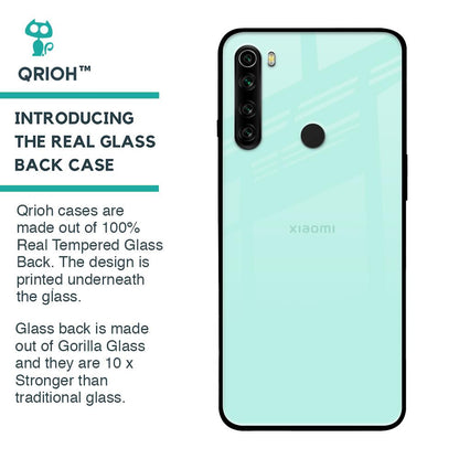 Teal Glass Case for Xiaomi Redmi Note 8