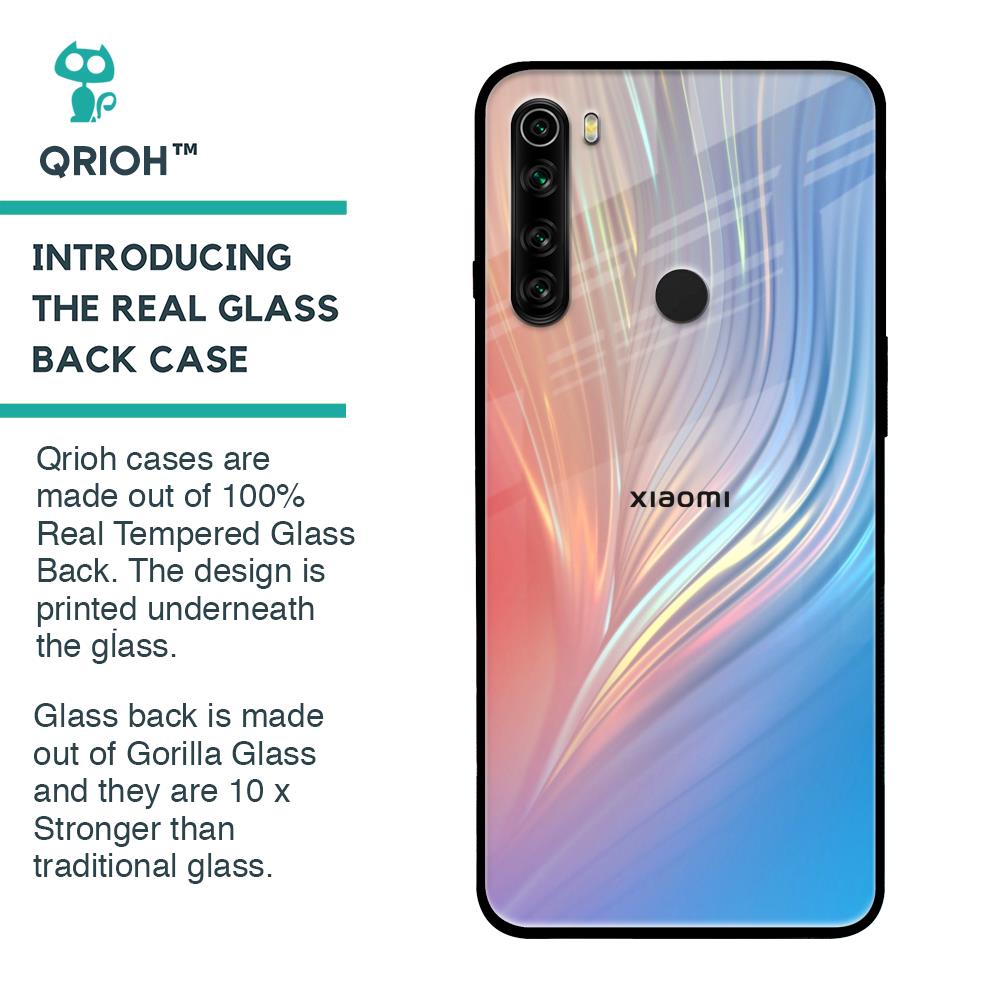 Mystic Aurora Glass Case for Xiaomi Redmi Note 8