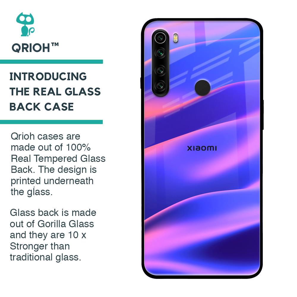 Colorful Dunes Glass Case for Xiaomi Redmi Note 8