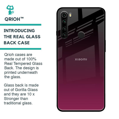 Wisconsin Wine Glass Case For Xiaomi Redmi Note 8