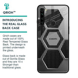 Hexagon Style Glass Case For Xiaomi Redmi Note 8