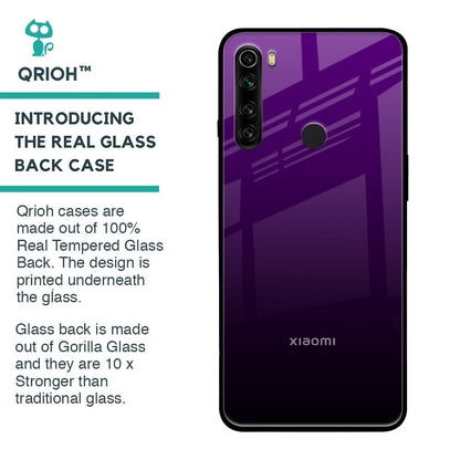 Harbor Royal Blue Glass Case For Xiaomi Redmi Note 8