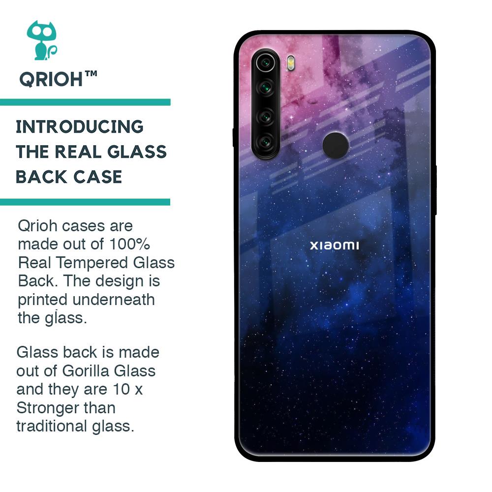 Dreamzone Glass Case For Xiaomi Redmi Note 8