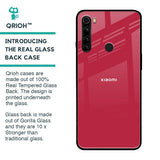 Solo Maroon Glass case for Xiaomi Redmi Note 8