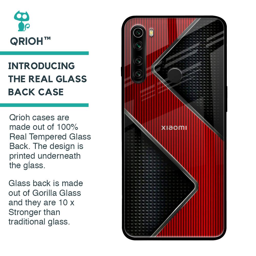 Art Of Strategic Glass Case For Xiaomi Redmi Note 8