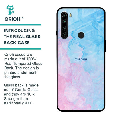 Mixed Watercolor Glass Case for Xiaomi Redmi Note 8
