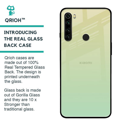 Mint Green Gradient Glass Case for Xiaomi Redmi Note 8
