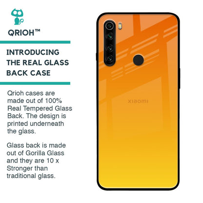 Sunset Glass Case for Xiaomi Redmi Note 8