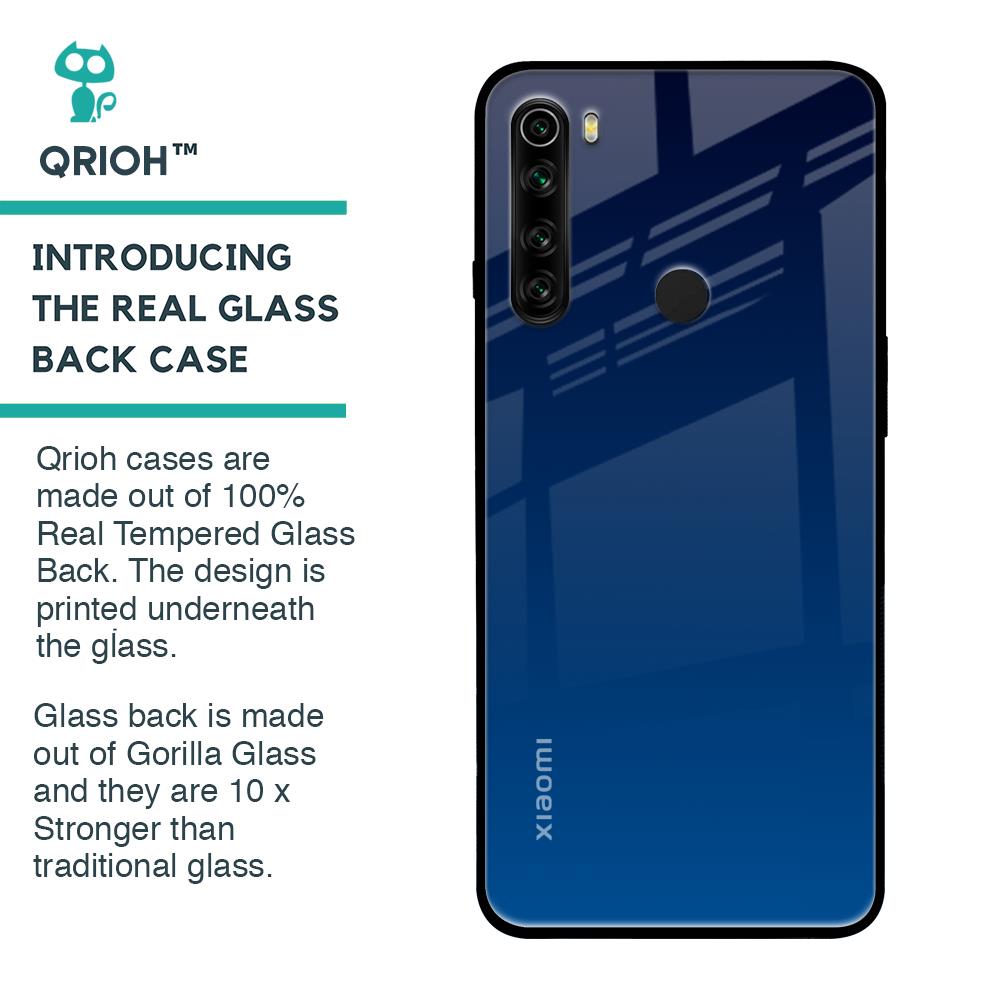 Very Blue Glass Case for Xiaomi Redmi Note 8