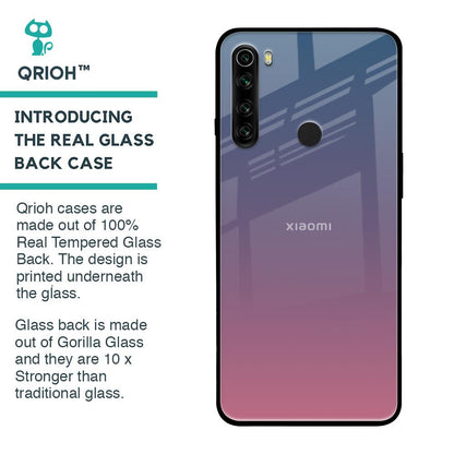 Pastel Gradient Glass Case for Xiaomi Redmi Note 8