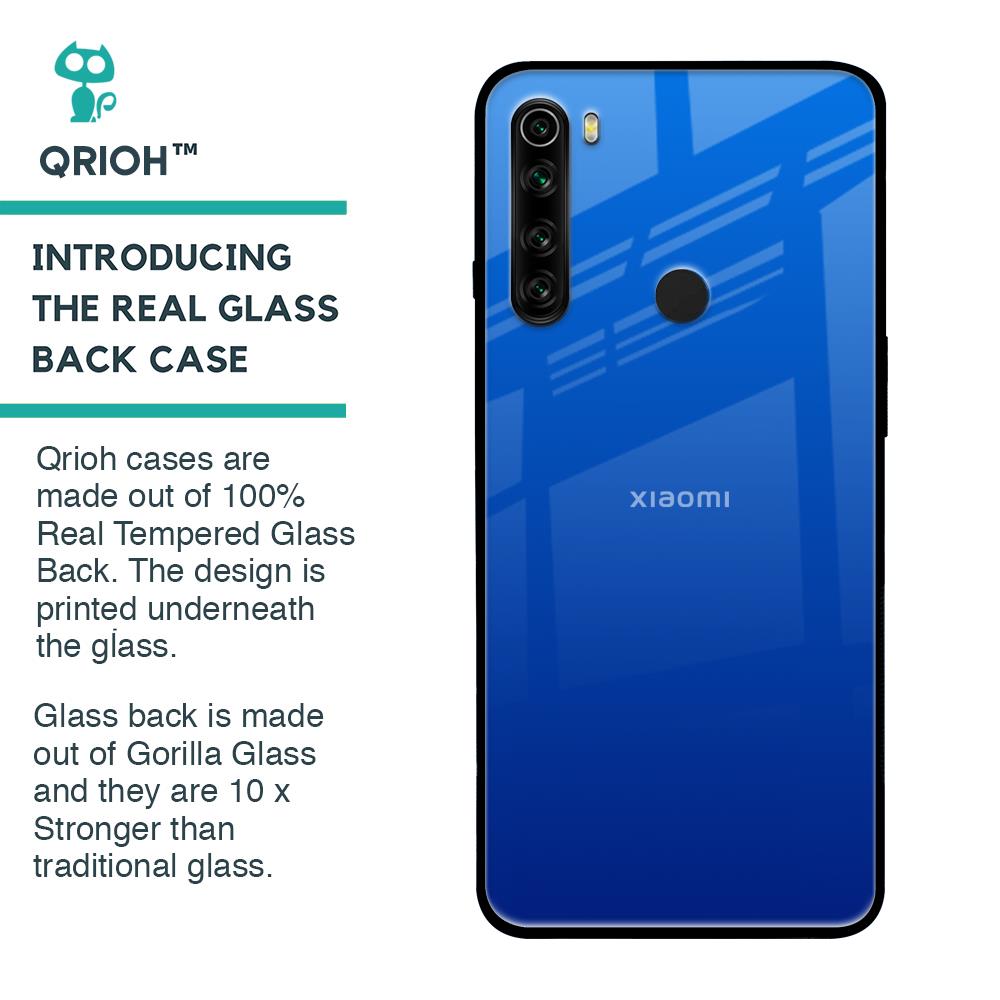 Egyptian Blue Glass Case for Xiaomi Redmi Note 8