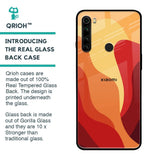Magma Color Pattern Glass Case for Xiaomi Redmi Note 8