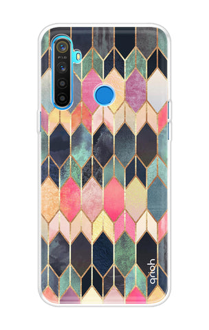 Shimmery Pattern Realme 5 Back Cover