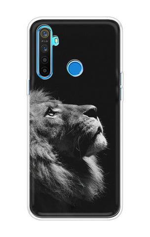Lion Looking to Sky Realme 5 Back Cover