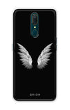White Angel Wings Oppo A9 Back Cover