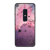 Space Doodles Vivo V17 Pro Glass Back Cover Online