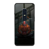 Lord Hanuman Animated Vivo V17 Pro Glass Back Cover Online