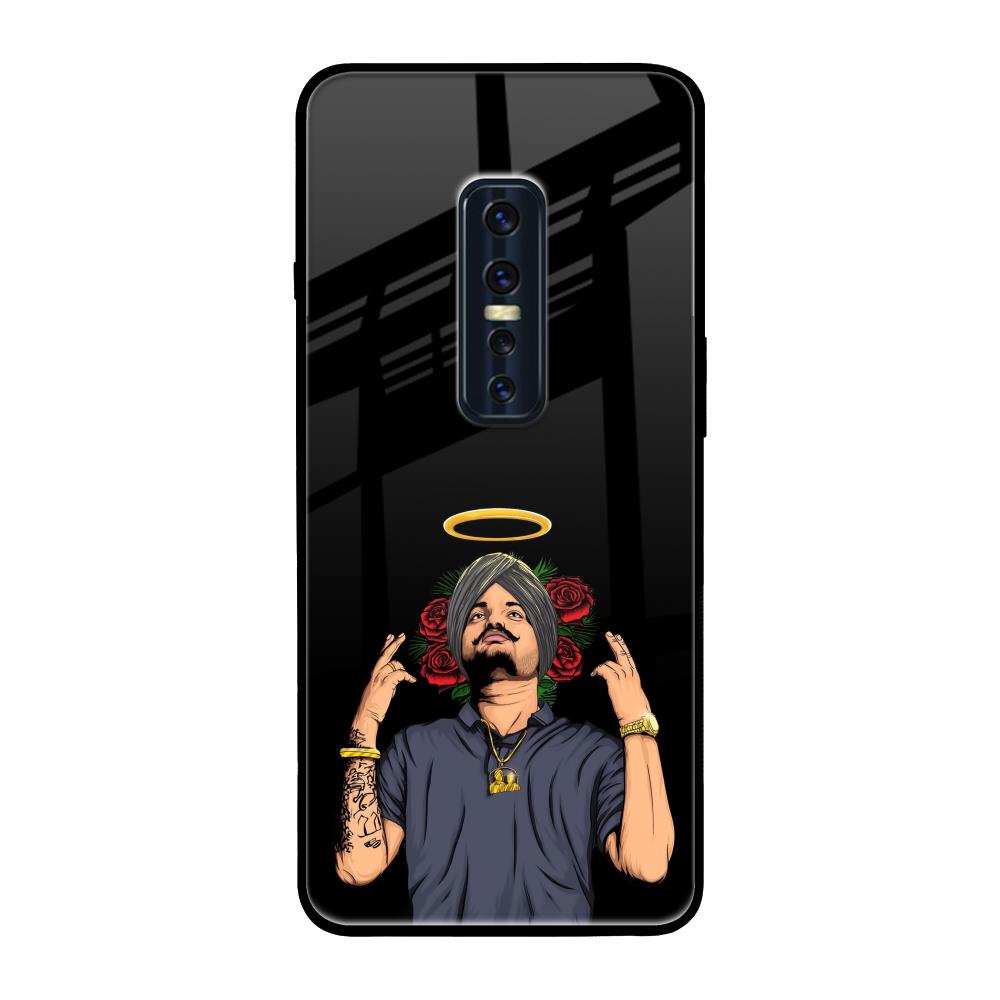 Punjabi Singer Poster Vivo V17 Pro Glass Back Cover Online