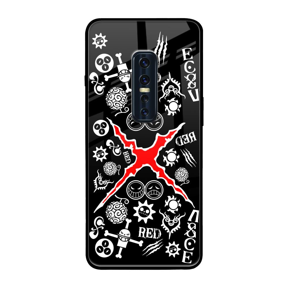 Red Zone Vivo V17 Pro Glass Back Cover Online
