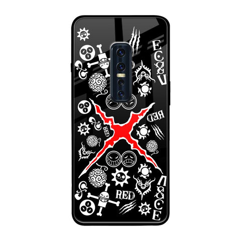 Red Zone Vivo V17 Pro Glass Back Cover Online