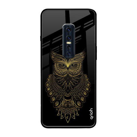 Golden Owl Vivo V17 Pro Glass Back Cover Online