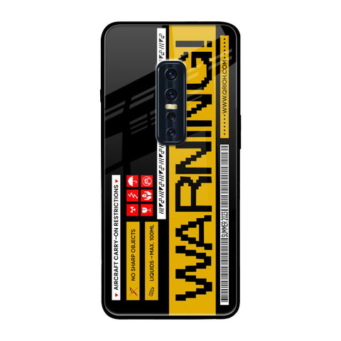 Aircraft Warning Vivo V17 Pro Glass Back Cover Online