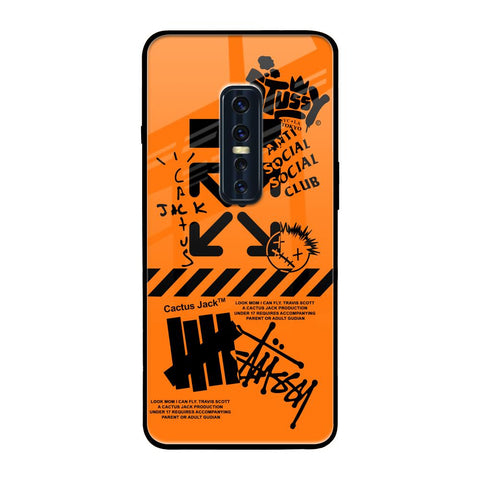 Anti Social Club Vivo V17 Pro Glass Back Cover Online