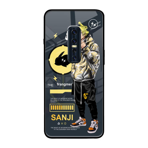 Cool Sanji Vivo V17 Pro Glass Back Cover Online