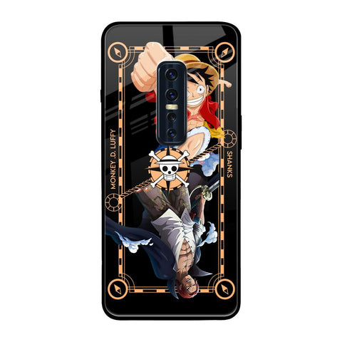 Shanks & Luffy Vivo V17 Pro Glass Back Cover Online