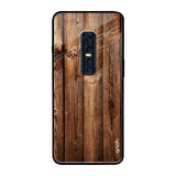 Timber Printed Vivo V17 Pro Glass Back Cover Online