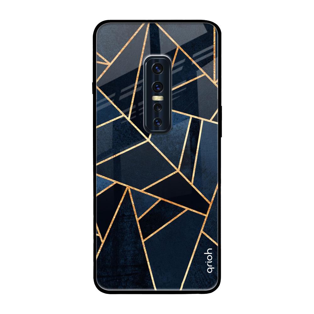 Abstract Tiles Vivo V17 Pro Glass Back Cover Online