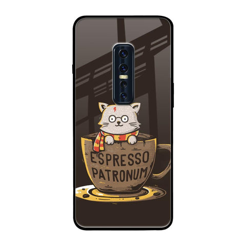 Tea With Kitty Vivo V17 Pro Glass Back Cover Online