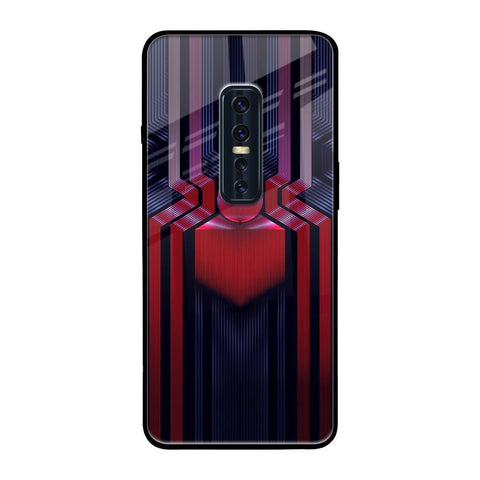 Super Art Logo Vivo V17 Pro Glass Back Cover Online