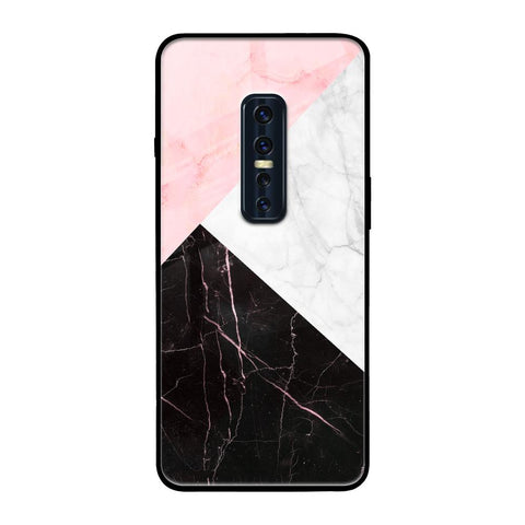 Marble Collage Art Vivo V17 Pro Glass Back Cover Online