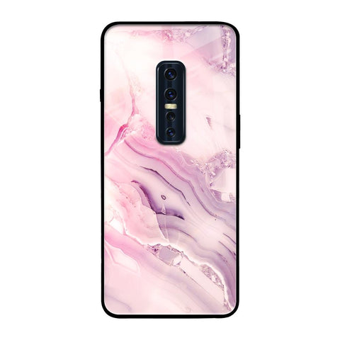 Diamond Pink Gradient Vivo V17 Pro Glass Back Cover Online