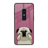 Funny Pug Face Vivo V17 Pro Glass Back Cover Online