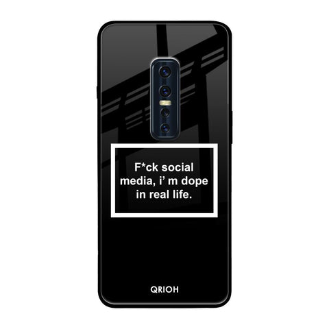 Dope In Life Vivo V17 Pro Glass Back Cover Online