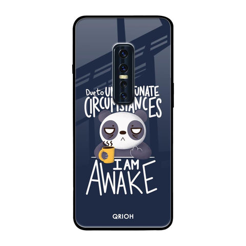 Struggling Panda Vivo V17 Pro Glass Back Cover Online