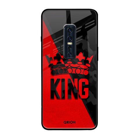 I Am A King Vivo V17 Pro Glass Back Cover Online