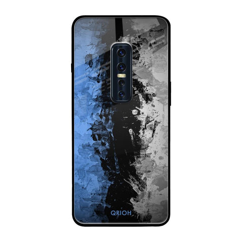 Dark Grunge Vivo V17 Pro Glass Back Cover Online