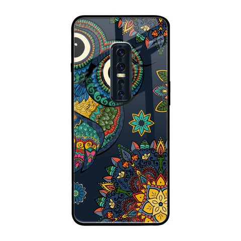 Owl Art Vivo V17 Pro Glass Back Cover Online